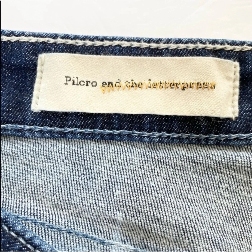 Anthropologie Pilcro and the Letterpress Dip Dyed Jean Shorts - Picture 8 of 10